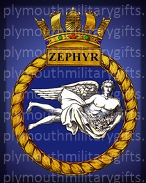 HMS Zephyr Magnet